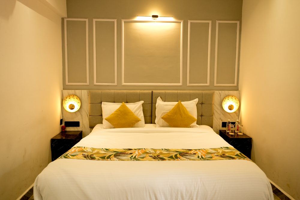 Classic Room with a king bed and balcony at Citrus Prime Hill Queen Resort, Pachmarhi