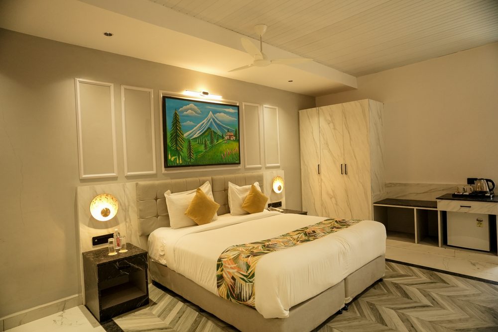 Family Suite with a pool view at Citrus Prime Hill Queen Resort, Pachmarhi
